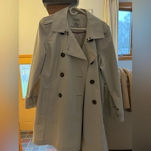 LL Bean trench coat